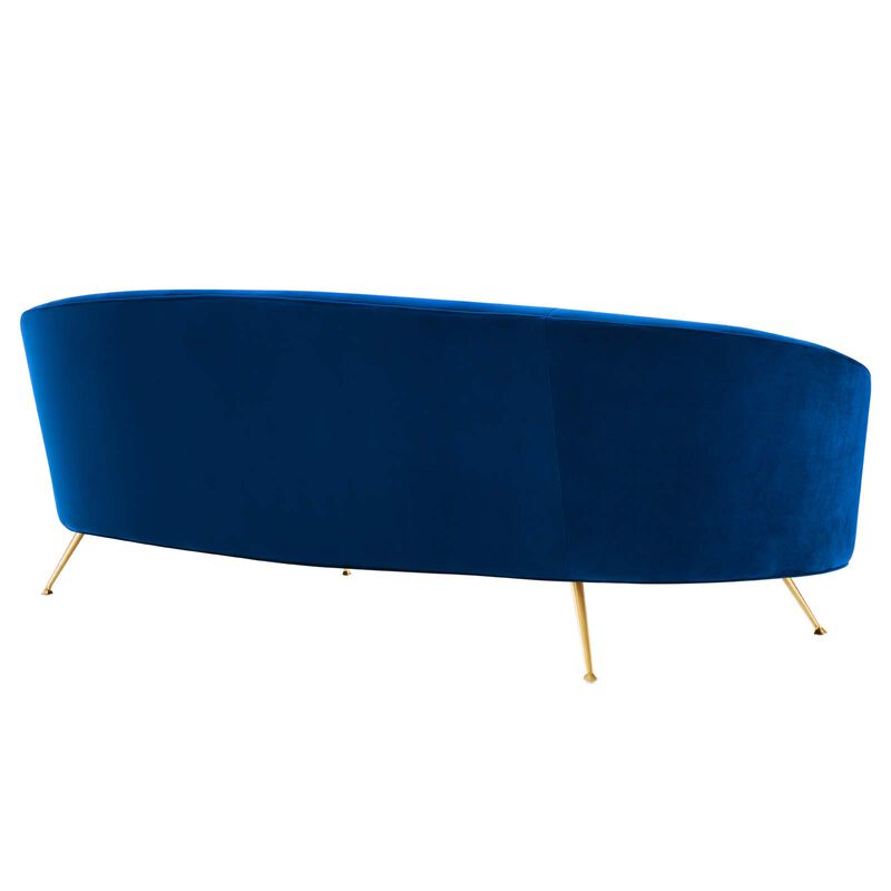 Marchesa Upholstered Performance Velvet Sofa image number 5