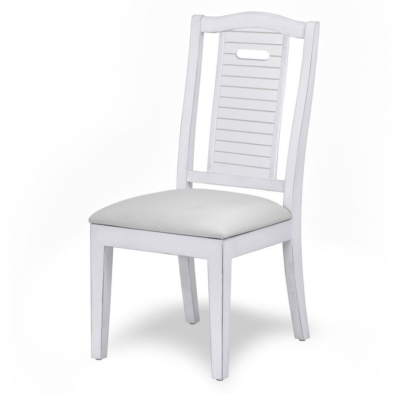 Sea Winds Coastal Furniture Islamorada Dining Chair Shutter Set of 2