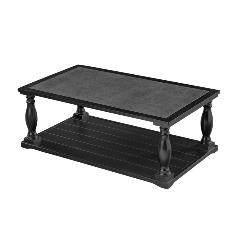 Wiskab Farmhouse Rectangular Coffee Table image number 3