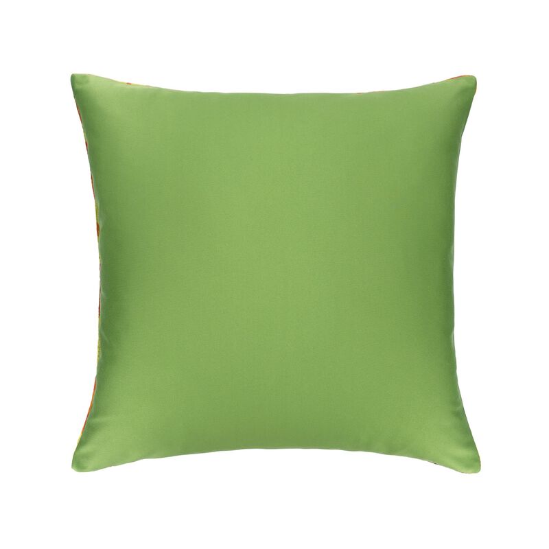 Burlington Silk Velvet Ikat Pillow, 20" X 20"