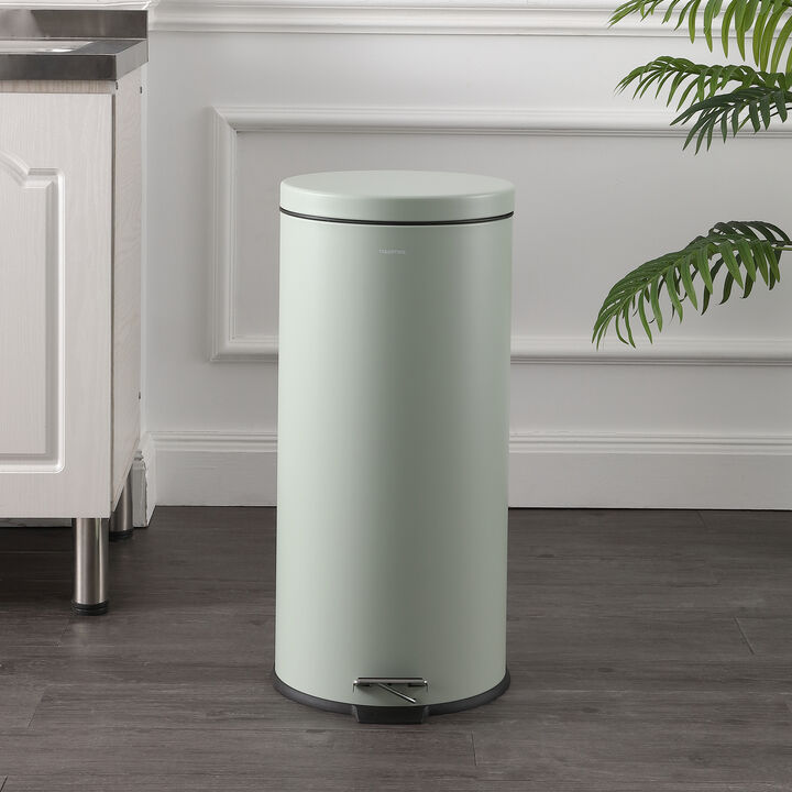 Oscar 8-Gallon Step-Open Trash Can with FREE Mini Trash Can