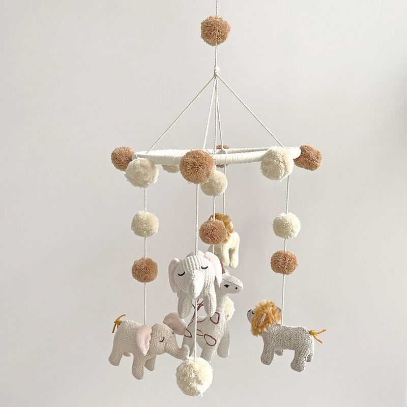 Kendi Safari Animal Nursery Ceiling Hanging Decor image number 6