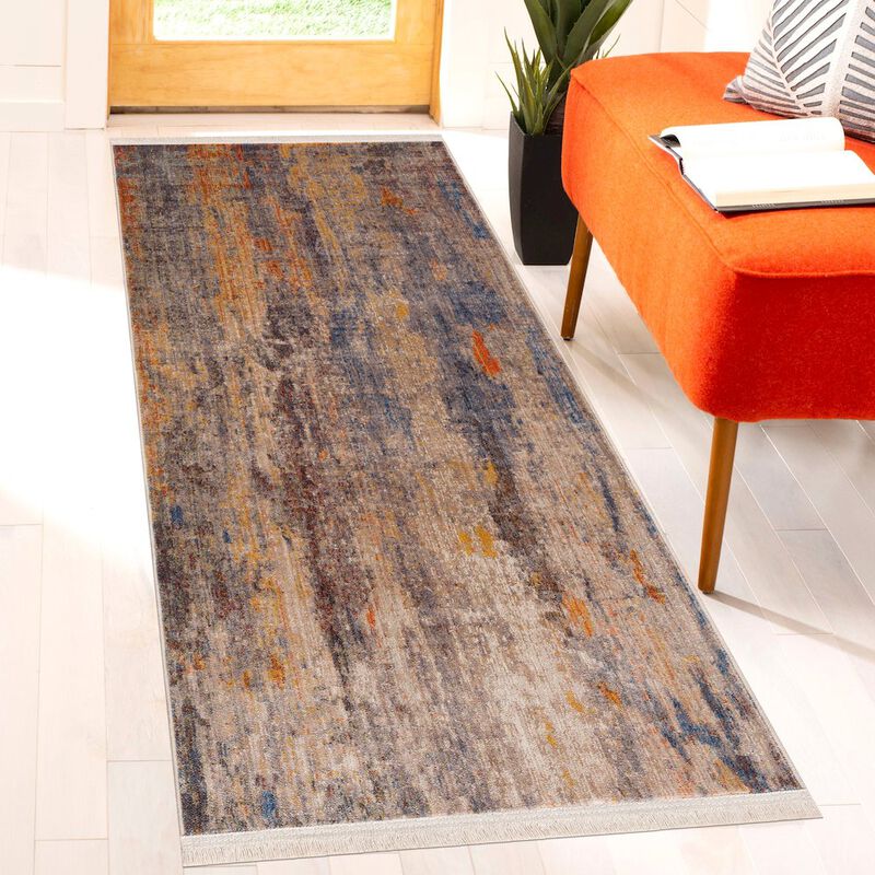 LR Home Holi Durable Performance Area Rug Indoor
