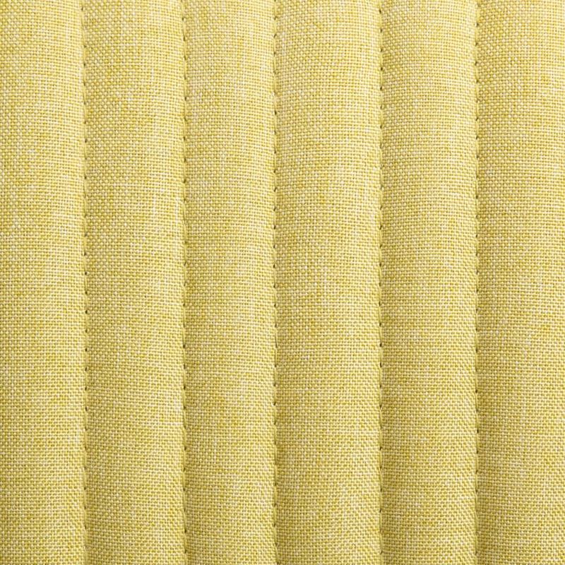 vidaXL Dining Chairs 4 pcs Green Fabric