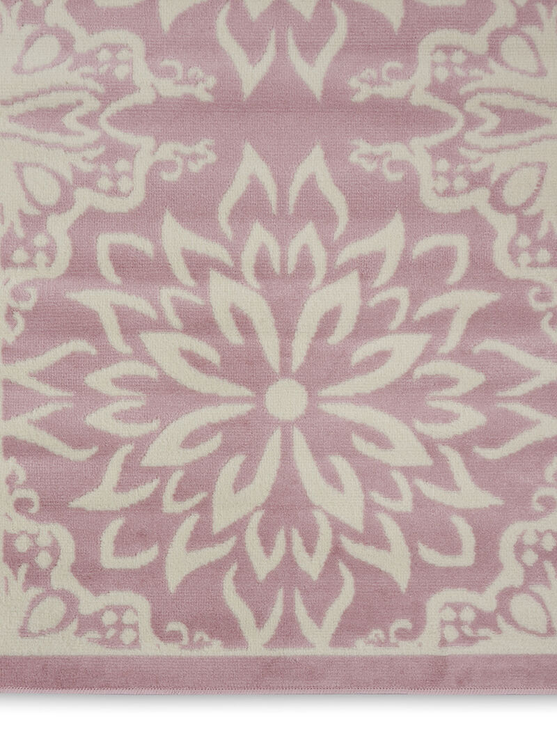 Jubilant JUB06 Ivory/Pink 7'10" x 9'10" Rug