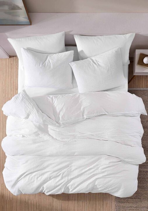 Cotton Gauze 4 pc Queen Comforter Set