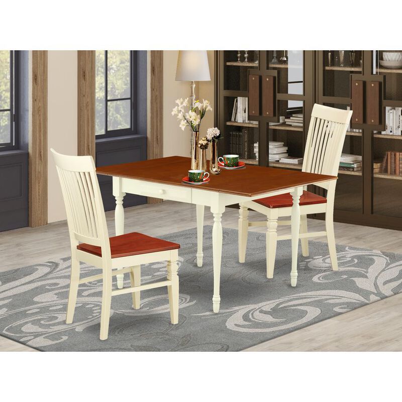 Dining Room Set Buttermilk & Cherry