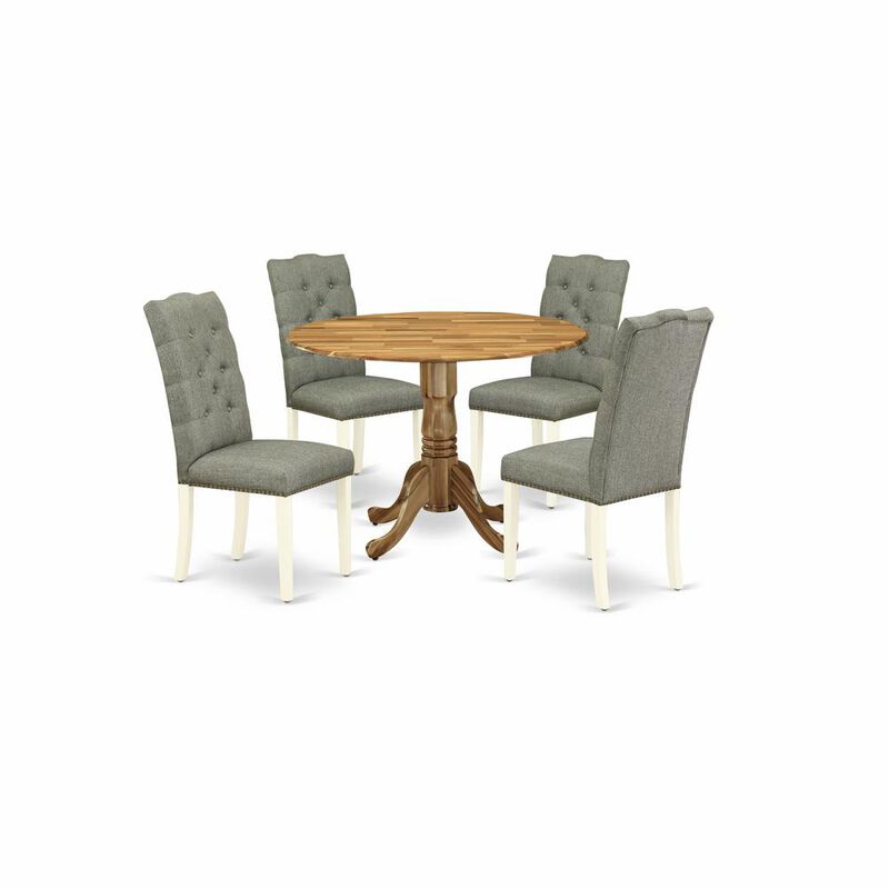 Dining Room Set Linen White