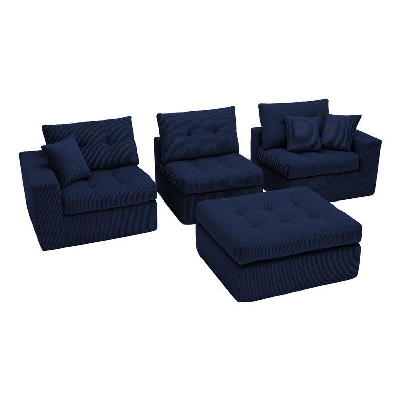 Zutdab L-Shaped Sectional Couch image number 4