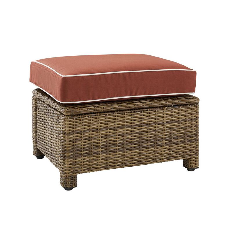 Bradenton Wicker Outdoor Ottoman
