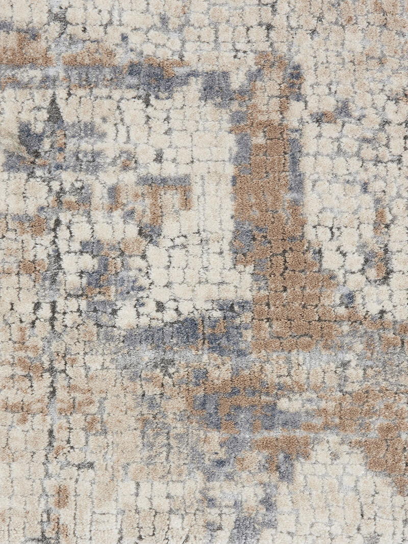 Rustic Textures RUS06 Beige/Gray 7'10" x 10'6" Rug