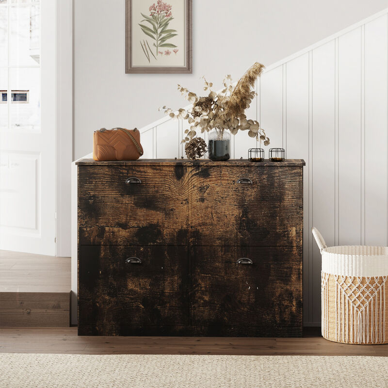 Thin Hidden Entryway Shoe Cabinet image number 4