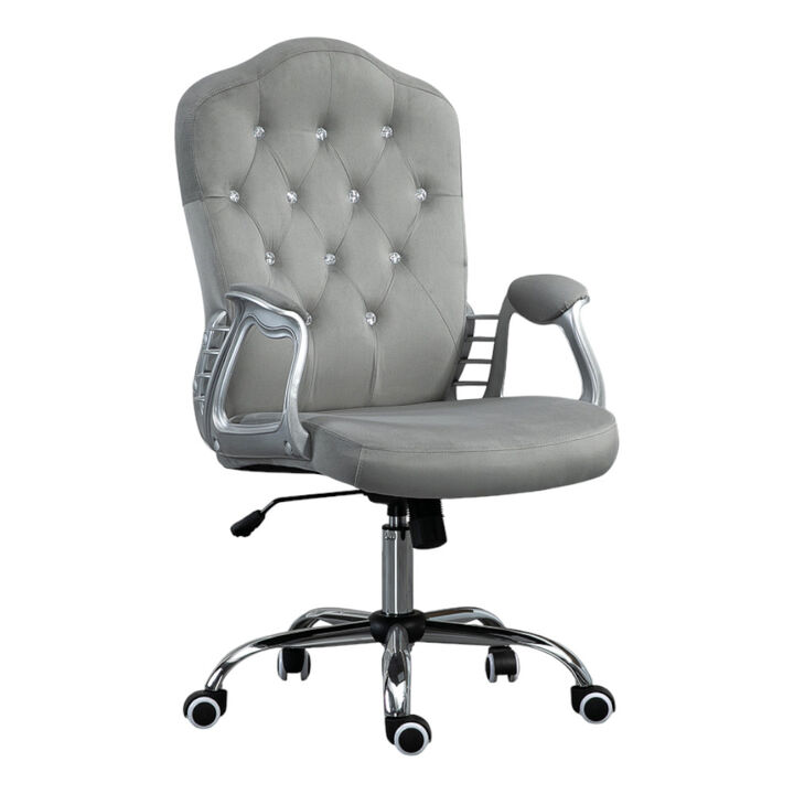 Ergonomic Desk Chair, Comfortable Office Seating with Adjustable Backrest and Lumbar Support