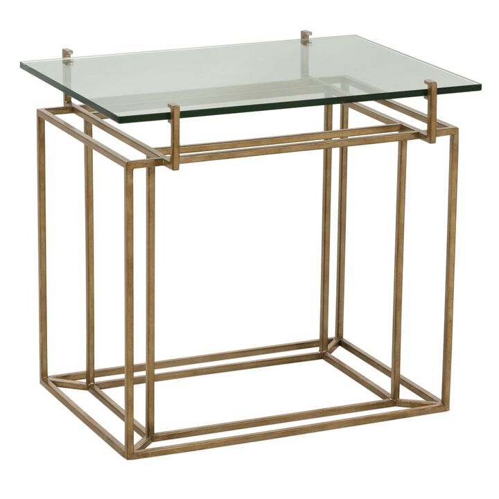 Optic Rectangle End Table