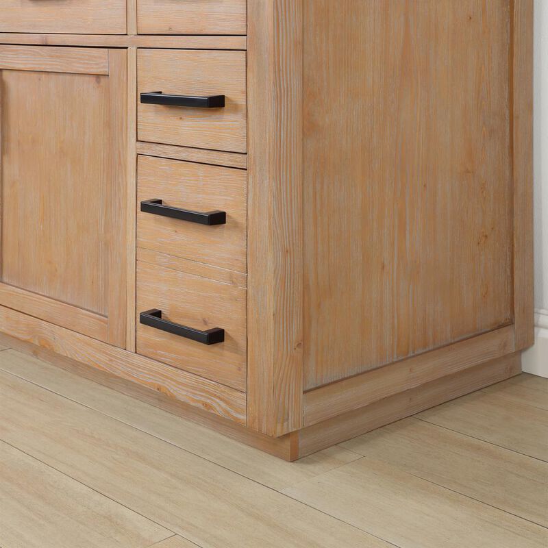 Altair 42 Single Bathroom Vanity in Light Brown without Mirror