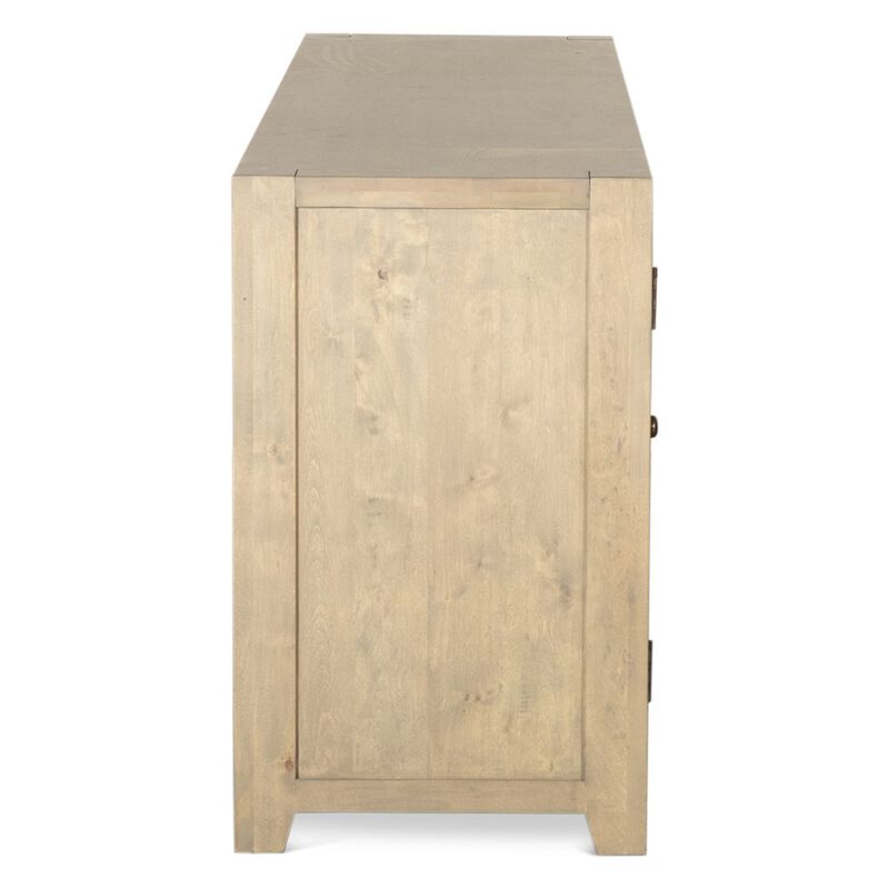 World Interiors Valencia 80" Sideboard in Gray Birch image number 2