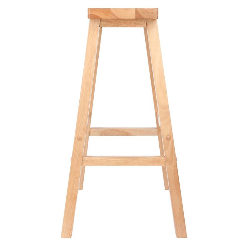 Satori 29" Saddle Seat Bar Stool Beech