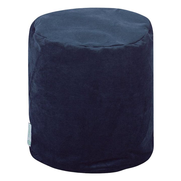 Majestic Home Goods Pouf Villa Navy
