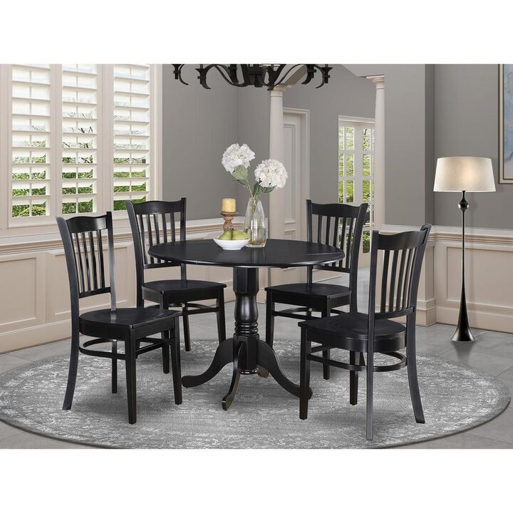 5 Pc Kitchen Table set-Table and 4 Kitchen Chairs