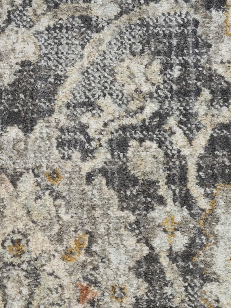 Oushak Home OUS01 Charcoal 6' x 9' Rug