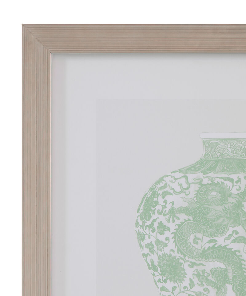 Mint Vases IV Framed Print