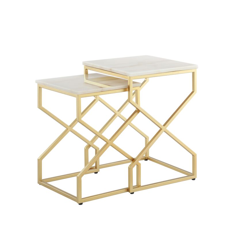 Inspired Home Laith End Table