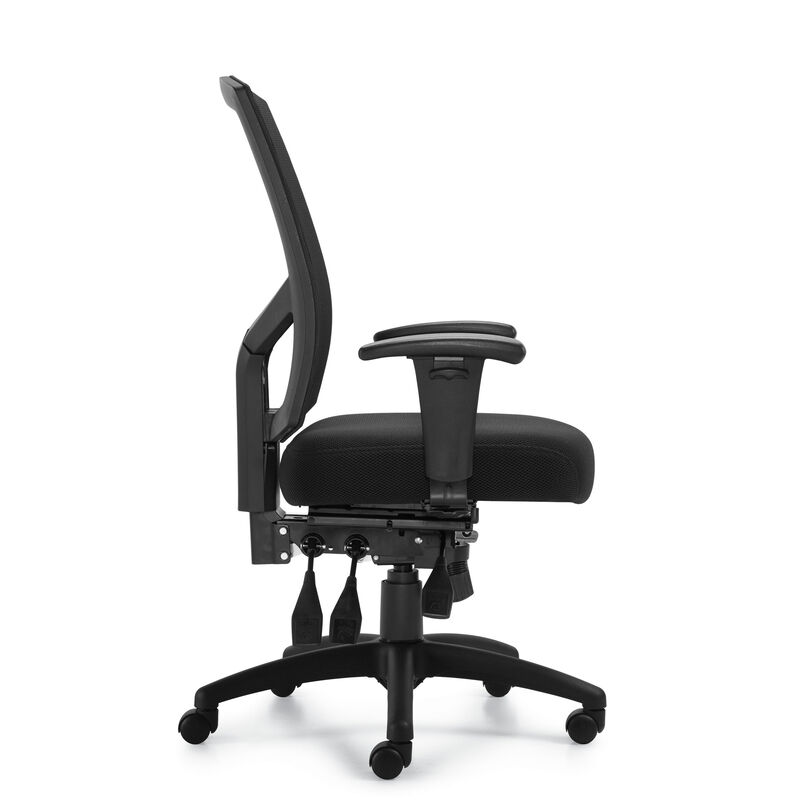 Global Industries Southwest|Gisds-web|Black Mesh Back Chair|Home Office