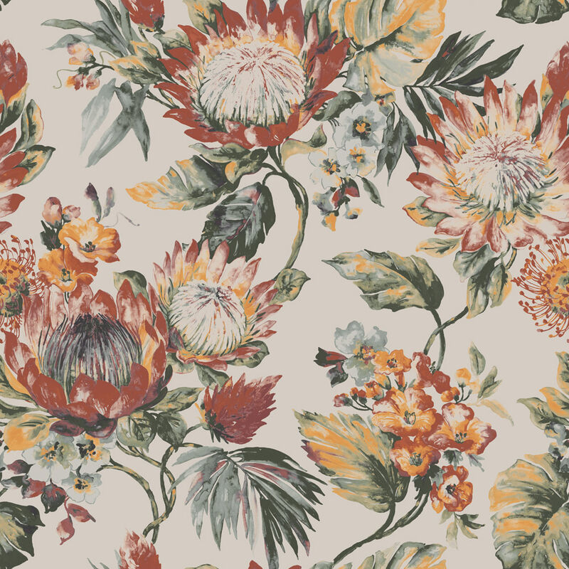 Protea Peel & Stick Wallpaper image number 0