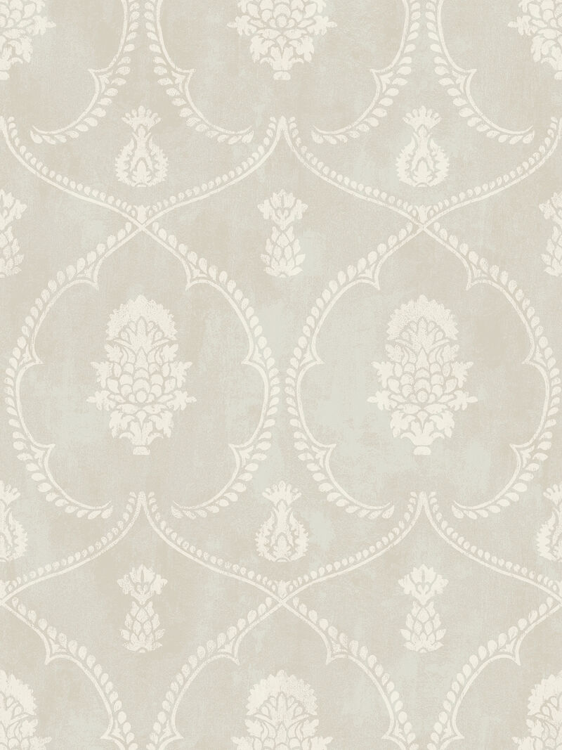 Royal Damask Gray Wallpaper (Set of 2) image number 0