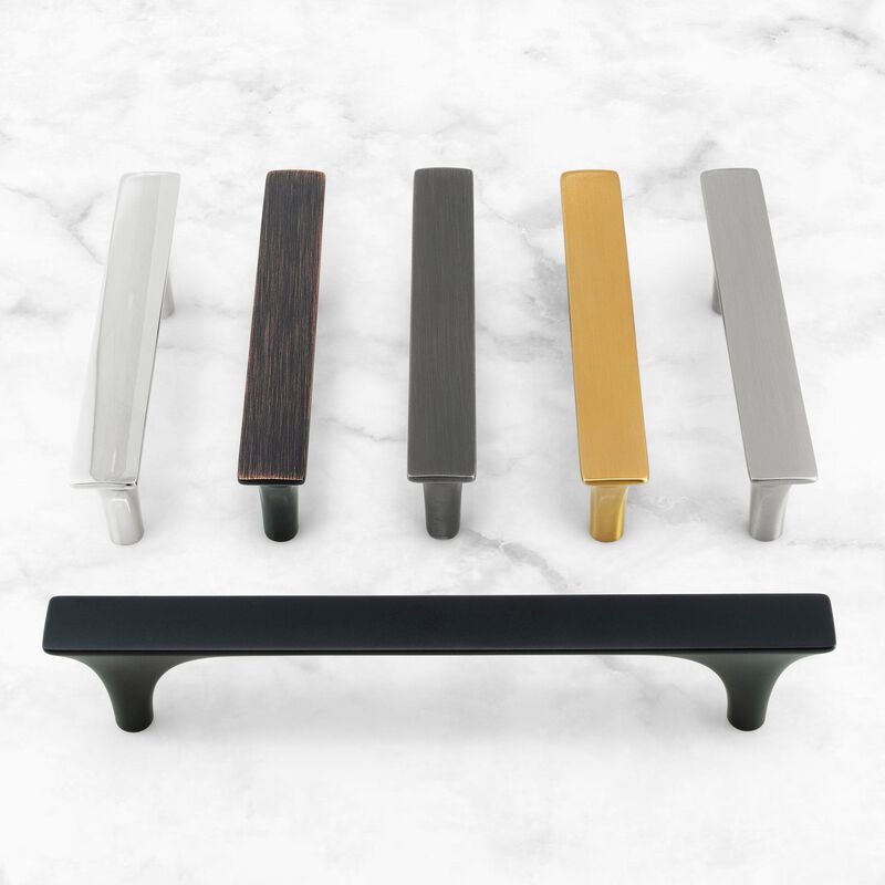 Hestia Hardware 10 Pack 5 Inch Modern Flat Cabinet Handles image number 5