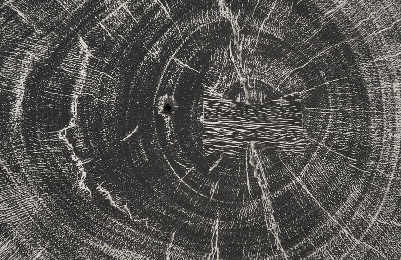 Curved Wood Thich Stool