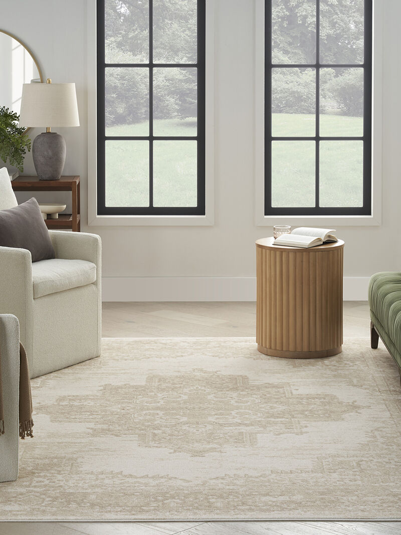 Grafix GRF14 Ivory/Beige 7' x 10' Rug