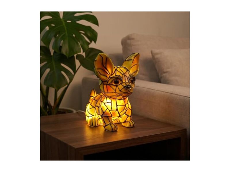 LED Vintage Resin Table Lamp For Bedroom Living Room image number 1