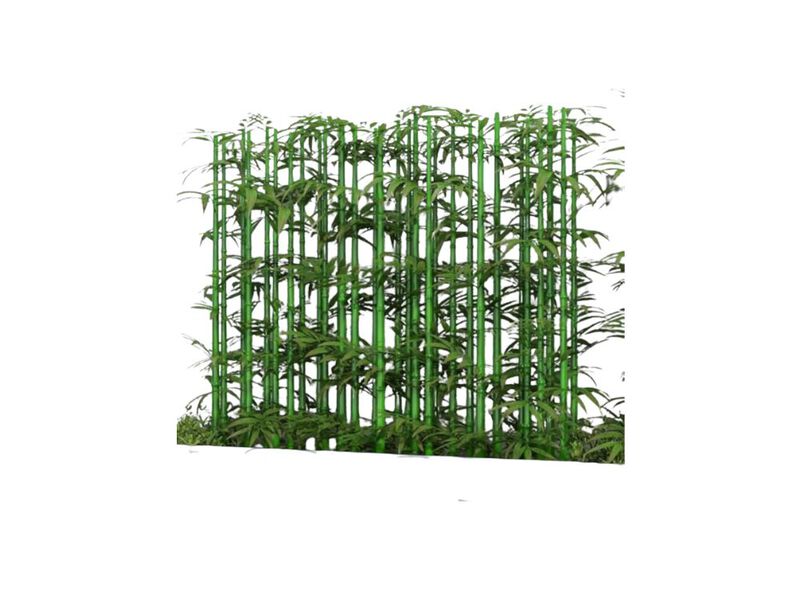 5 Ft Artificial Bamboo Tree 10 Pack Fake Plant Trees Indoor Outdoor Plants Fence image number 0
