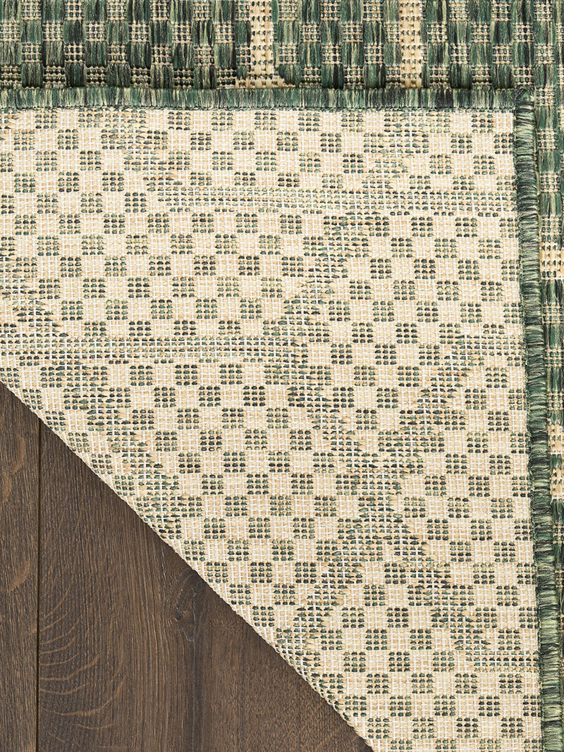 Horizon Indoor/Outdoor HOZ01 Green 5' x 7' Rug
