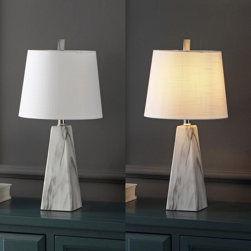 Owen Contemporary Resin LED Table Lamp