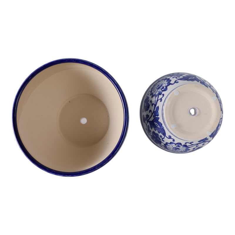 S/2 Bowl Chinoiserie Planters image number 5