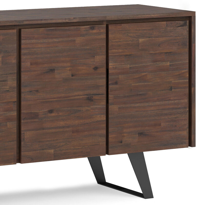 Simpli Home Lowry Large 4 Door Sideboard Buffet image number 4