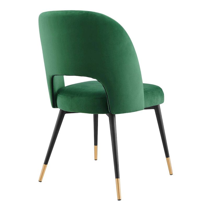 Rouse Performance Velvet Dining Side Chair image number 2