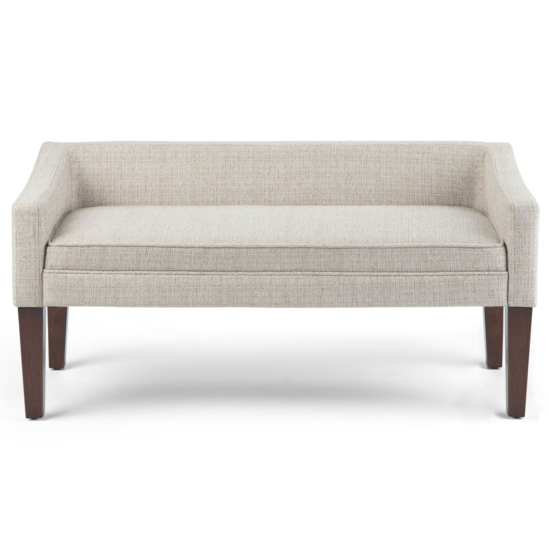 Simpli Home Parris Upholstered Bench image number 2