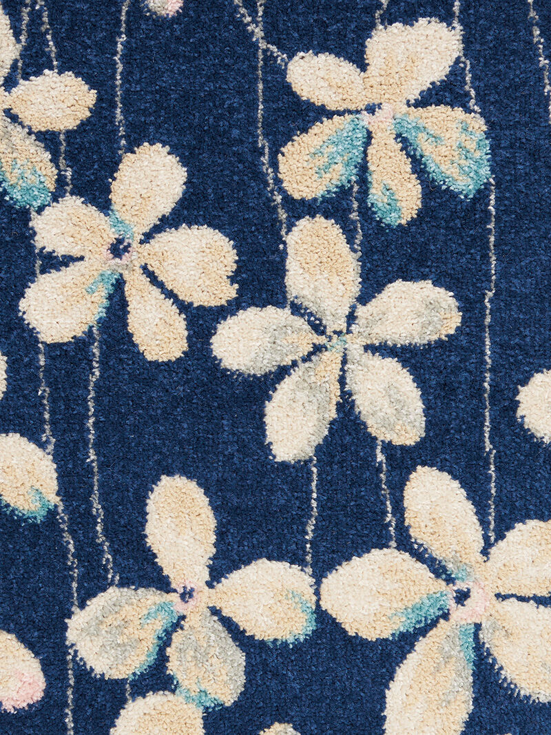 Tranquil TRA04 Navy 5'3" x 7'3" Rug image number 6