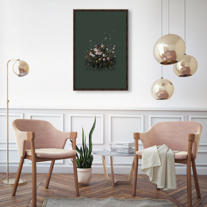 Center of my Universe Abstract Canvas Print by Oliver Gal