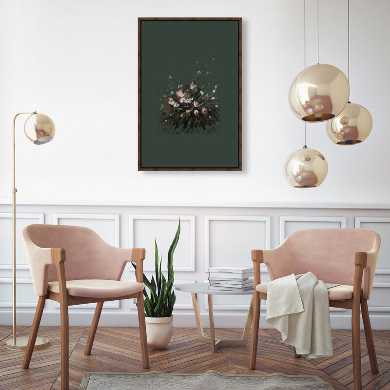 Center of my Universe Abstract Canvas Print by Oliver Gal image number 1