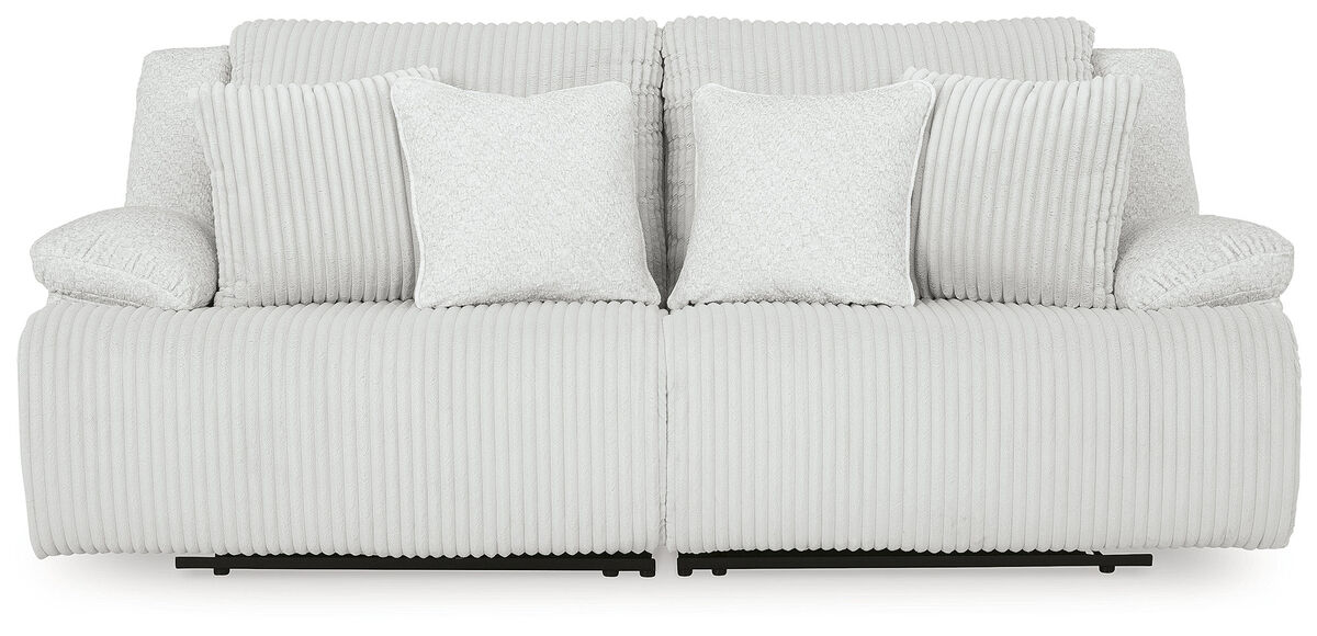 Top Tier 2-Piece Manual Reclining Sectional Loveseat