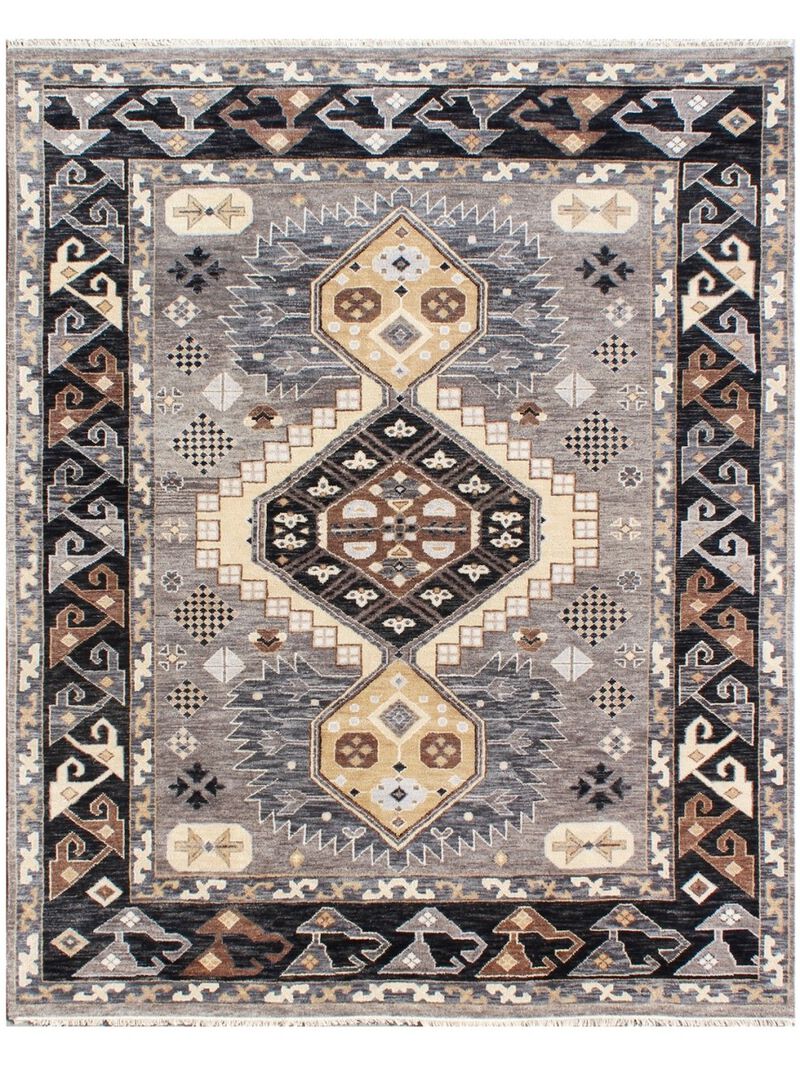 Navajo 530313 Grey 9' x 12' Rug image number 0