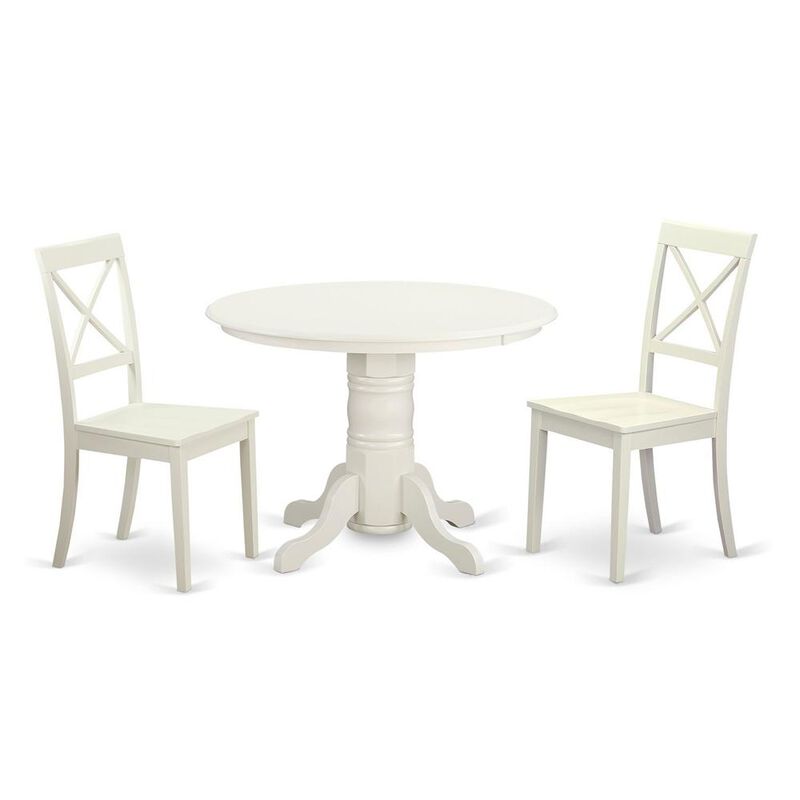 3 Pc Dining room set-Kitchen dinette Table and 2 Dining Chairs