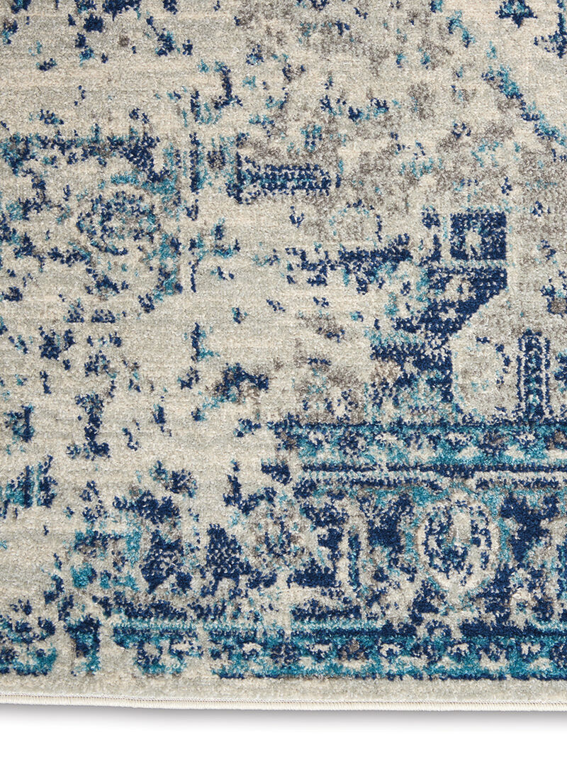Tranquil TRA06 Ivory/Light Blue 5'3" x 7'3" Rug image number 3