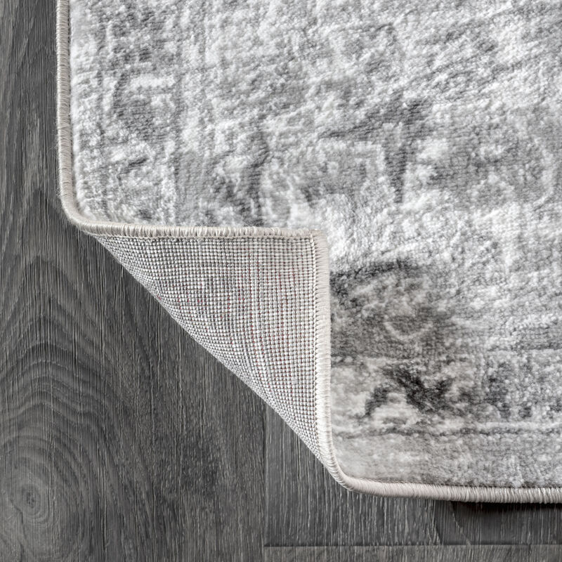 Modern Persian Vintage Round Area Rug