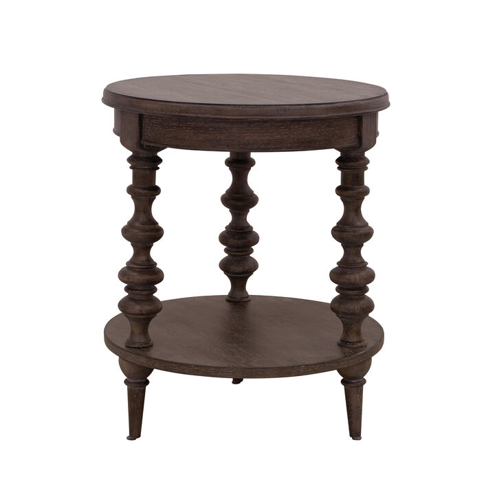 Revival Row Round End Table
