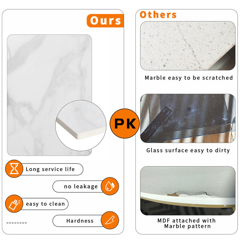 Nesting Side Table Sintered Stone End Table image number 8